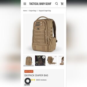 Tactical Baby Gear Diaper Bag